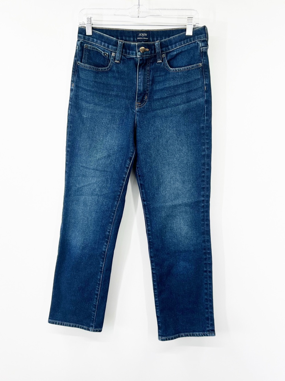 J. Crew Factory Essential Straight Jeans All-Day Stretch